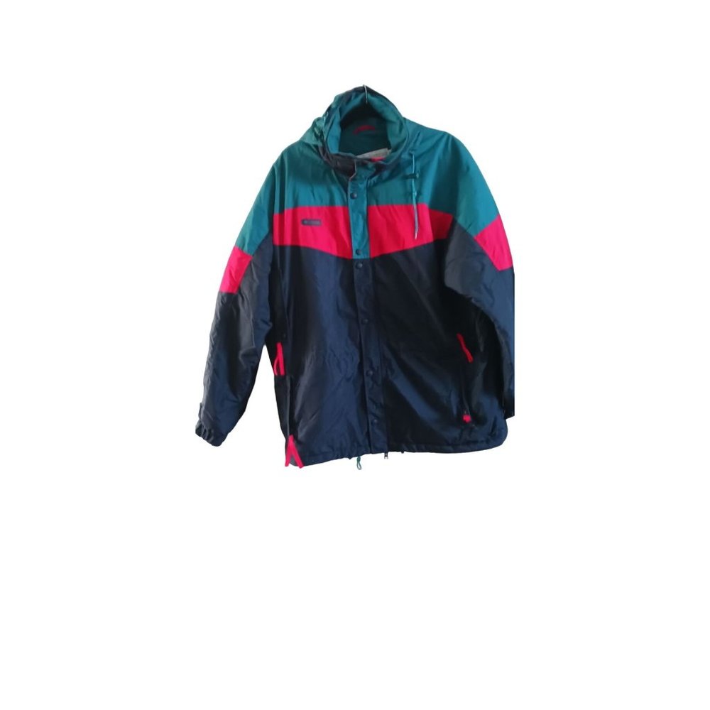 Vintage Columbia men's winter jacket   multicolored. Size large